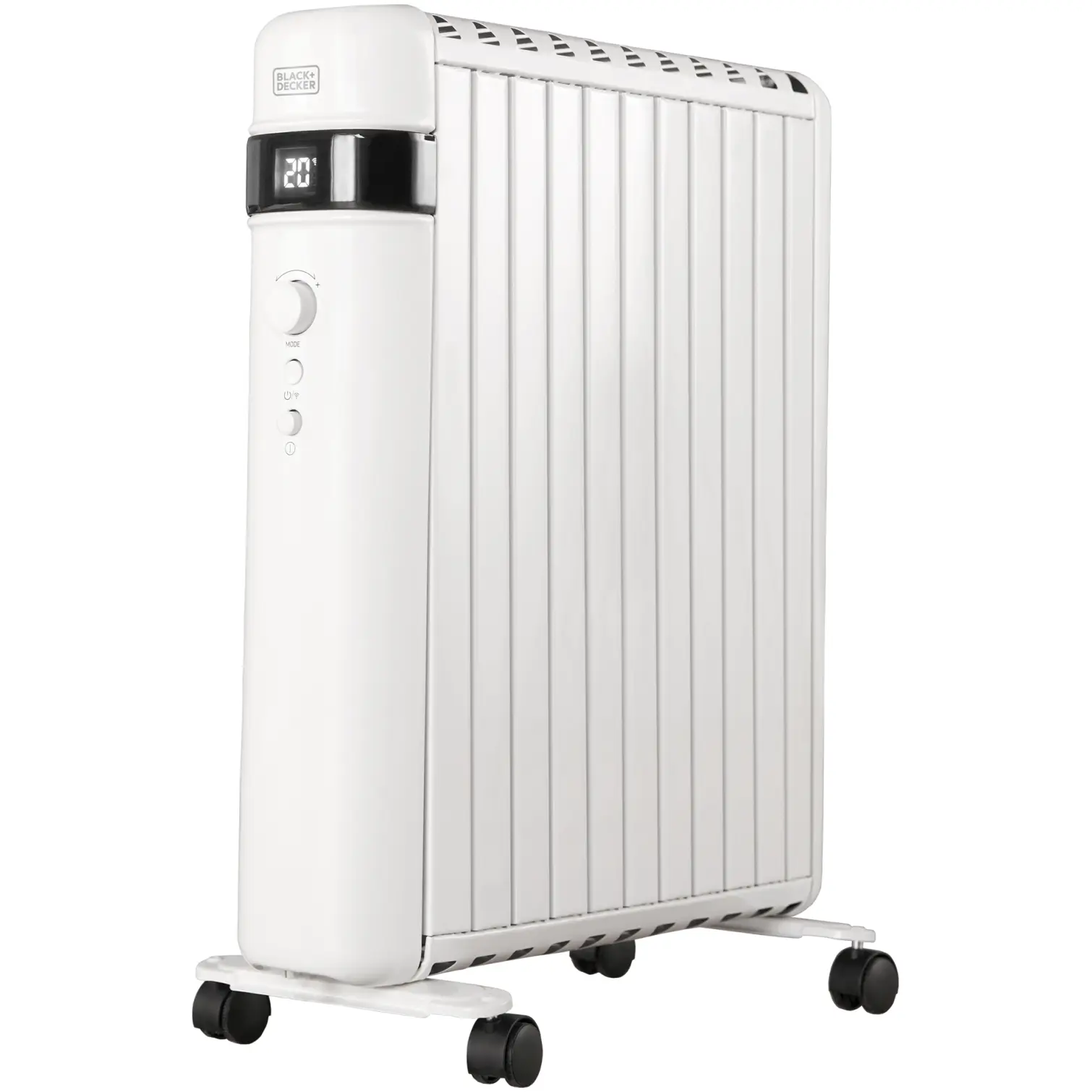 Black+Decker Smart Digital Oil Free Radiator 1.5kw