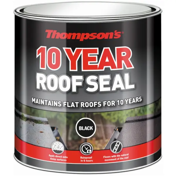 RNS0154 Thompson's 10 Year Roof Seal Black 2.5 Litre