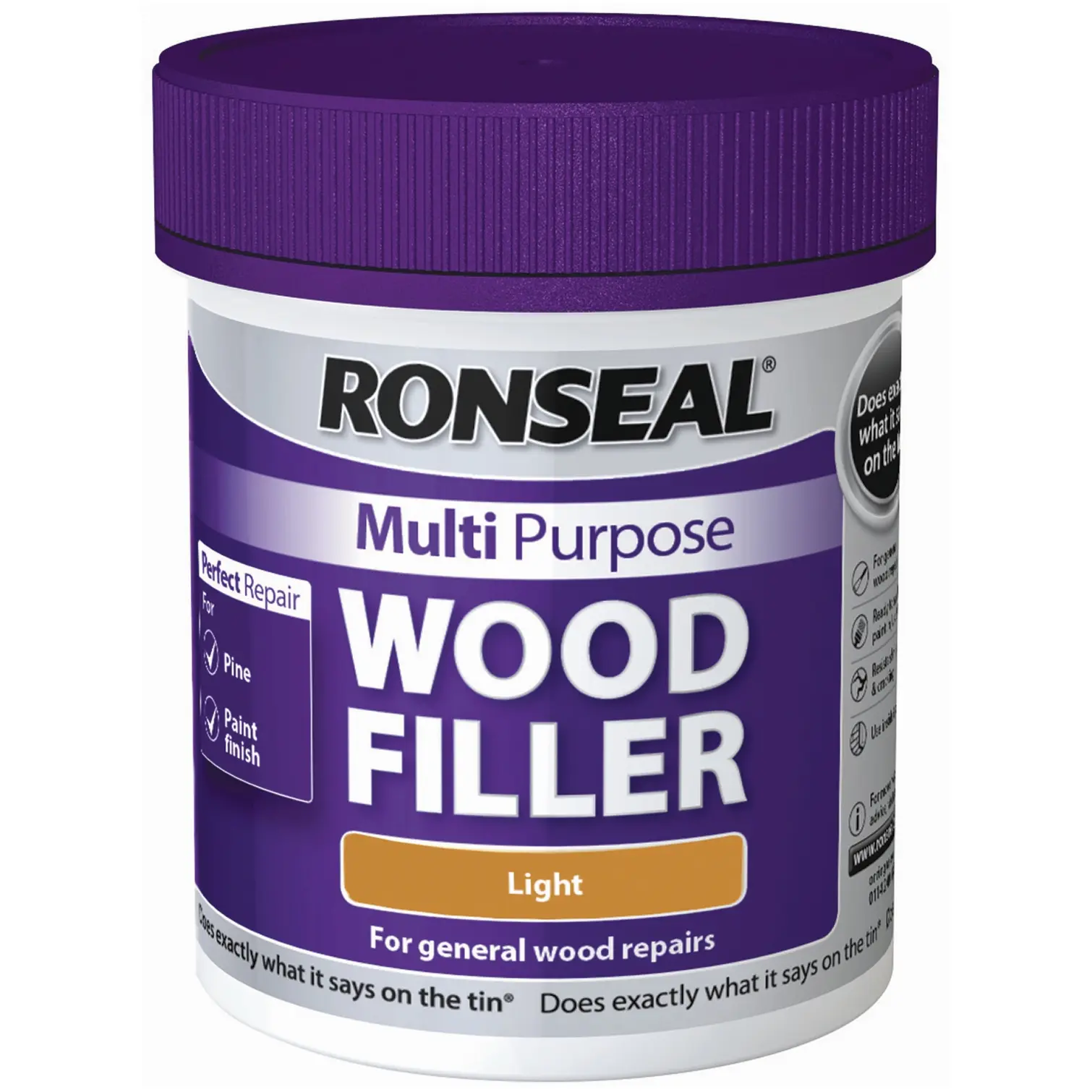 Ronseal Multi Purpose Woodfiller Light 250g