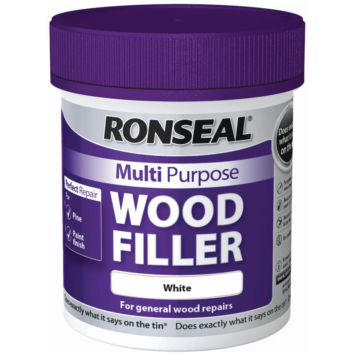 Ronseal Multi Purpose Woodfiller White 250g