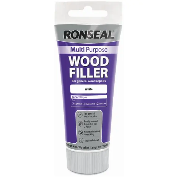 RNS0214 Ronseal Multi Purpose Woodfiller White 100g