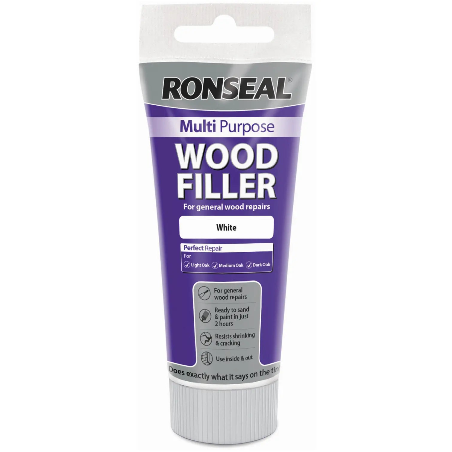 Ronseal Multi Purpose Woodfiller White 100g