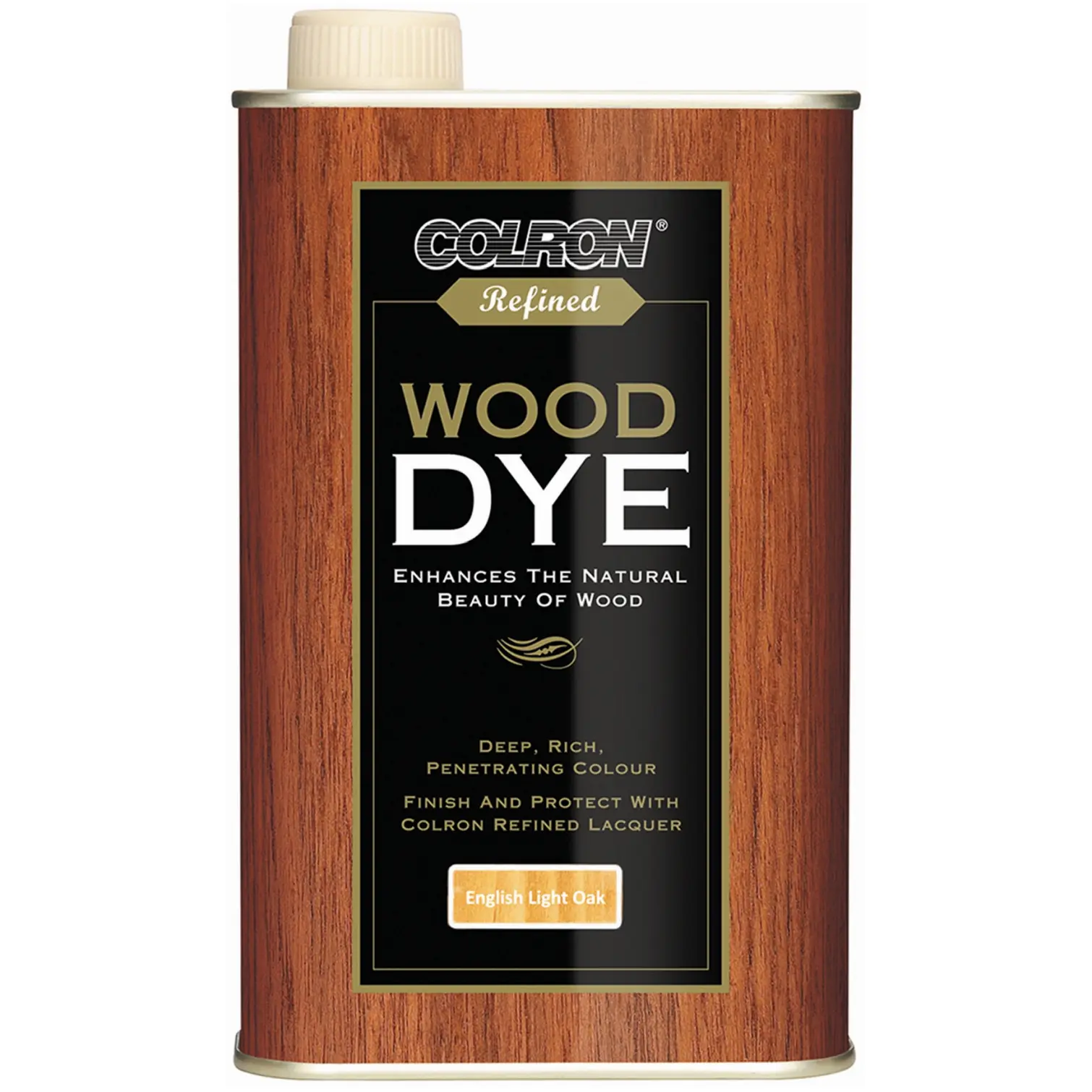 Ronseal Refined Colron Wood Dye English Light Oak 250ml