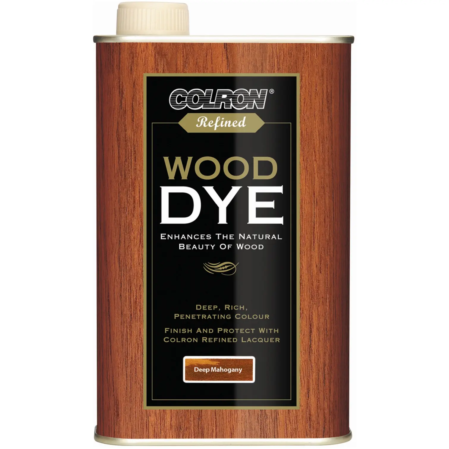 Ronseal Refined Colron Wood Dye Deep Mahogany 250ml