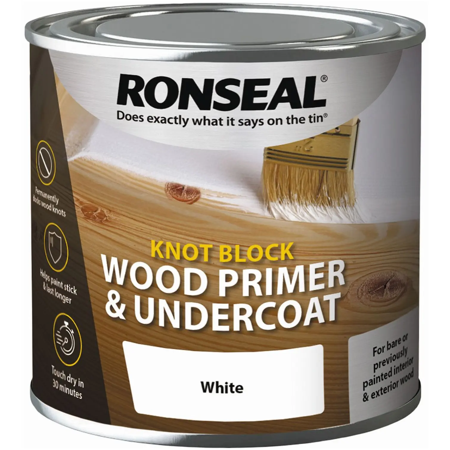 Ronseal White Knot Block 250ml