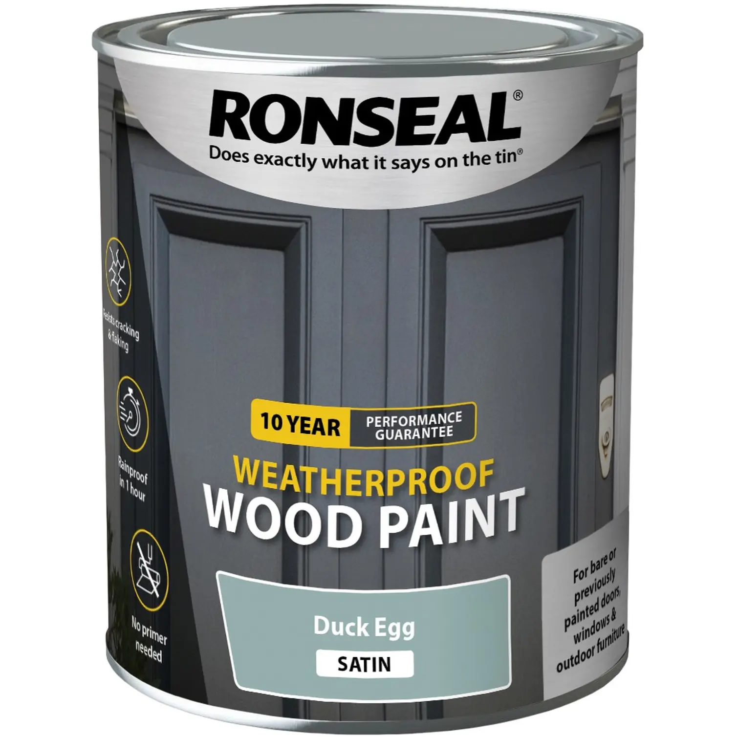 Ronseal 10Y Weatherproof Duck Egg 750ml