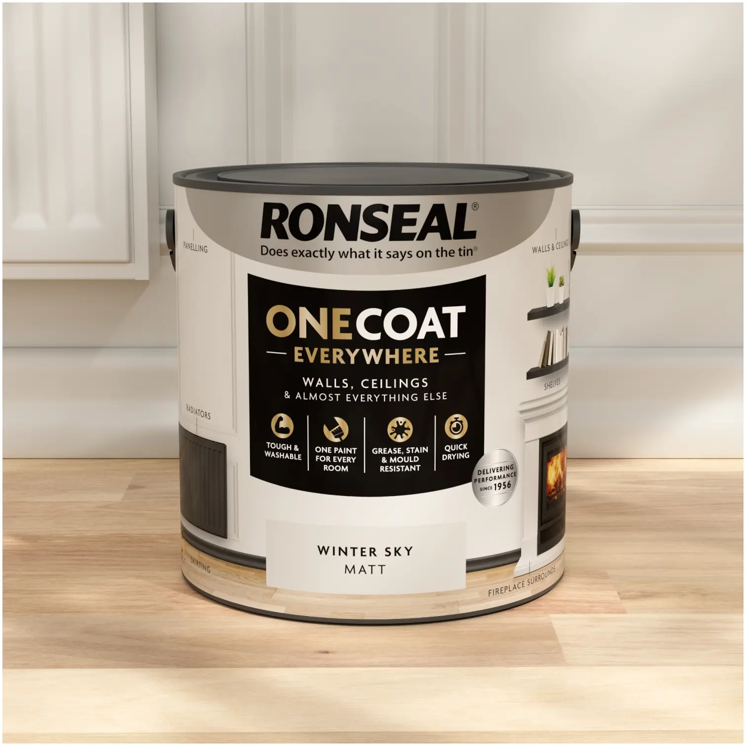 RNS1210_3 Ronseal Everywhere One Coat Matt Winter Sky 2.5Ltr