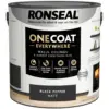 Ronseal Everywhere One Coat Matt Black Pepper 2.5Ltr