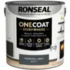 RNS1238 Ronseal Everywhere One Coat Matt Charcoal Grey 2.5Ltr