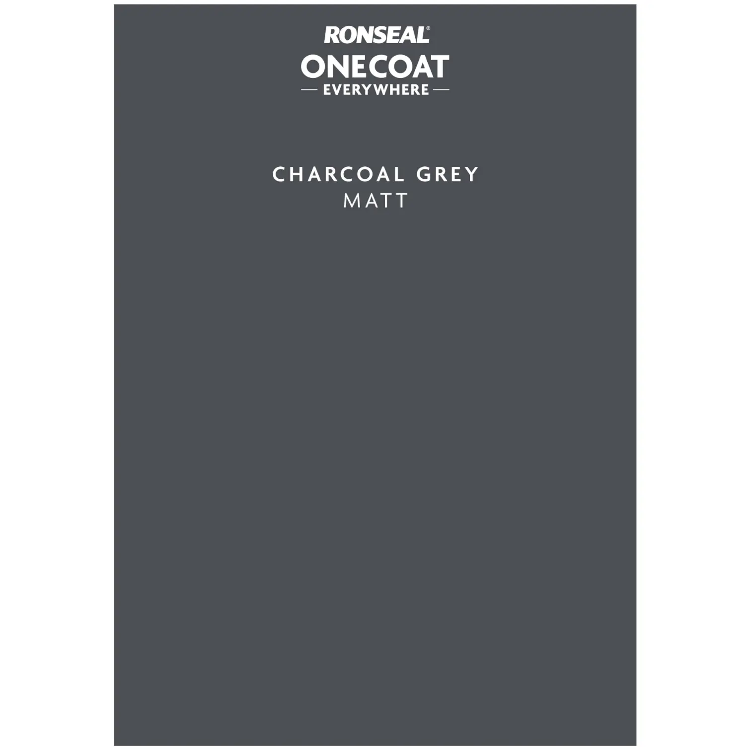 Ronseal Everywhere Peel & Stick Tester Charcoal Grey