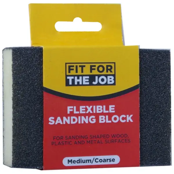 Fit For The Job Flexi Sanding Sponge Medium/Coarse Grit