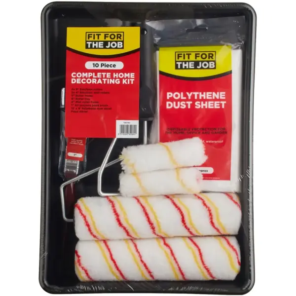 Fit For The Job Home Decorating Kit 10pce