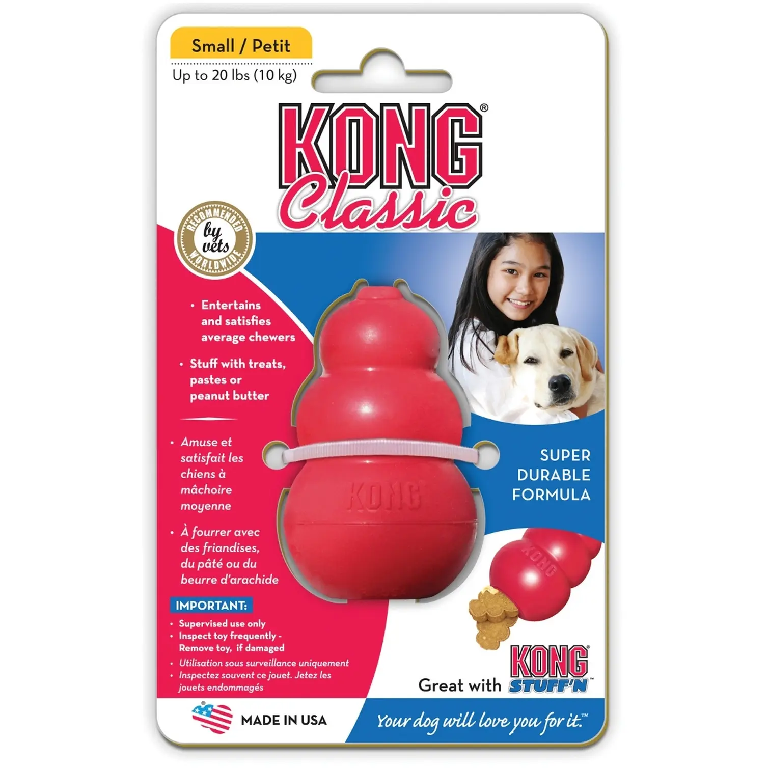 Kong Classic Toy Red Small