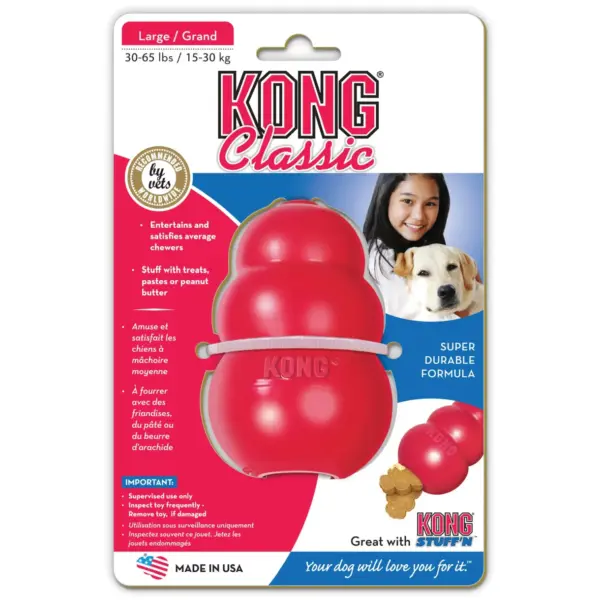 ROW0003 Kong Classic Toy Red Large