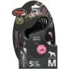 5m Flexi Cord Lead Med Black