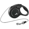 5m Flexi Cord Lead Med Black