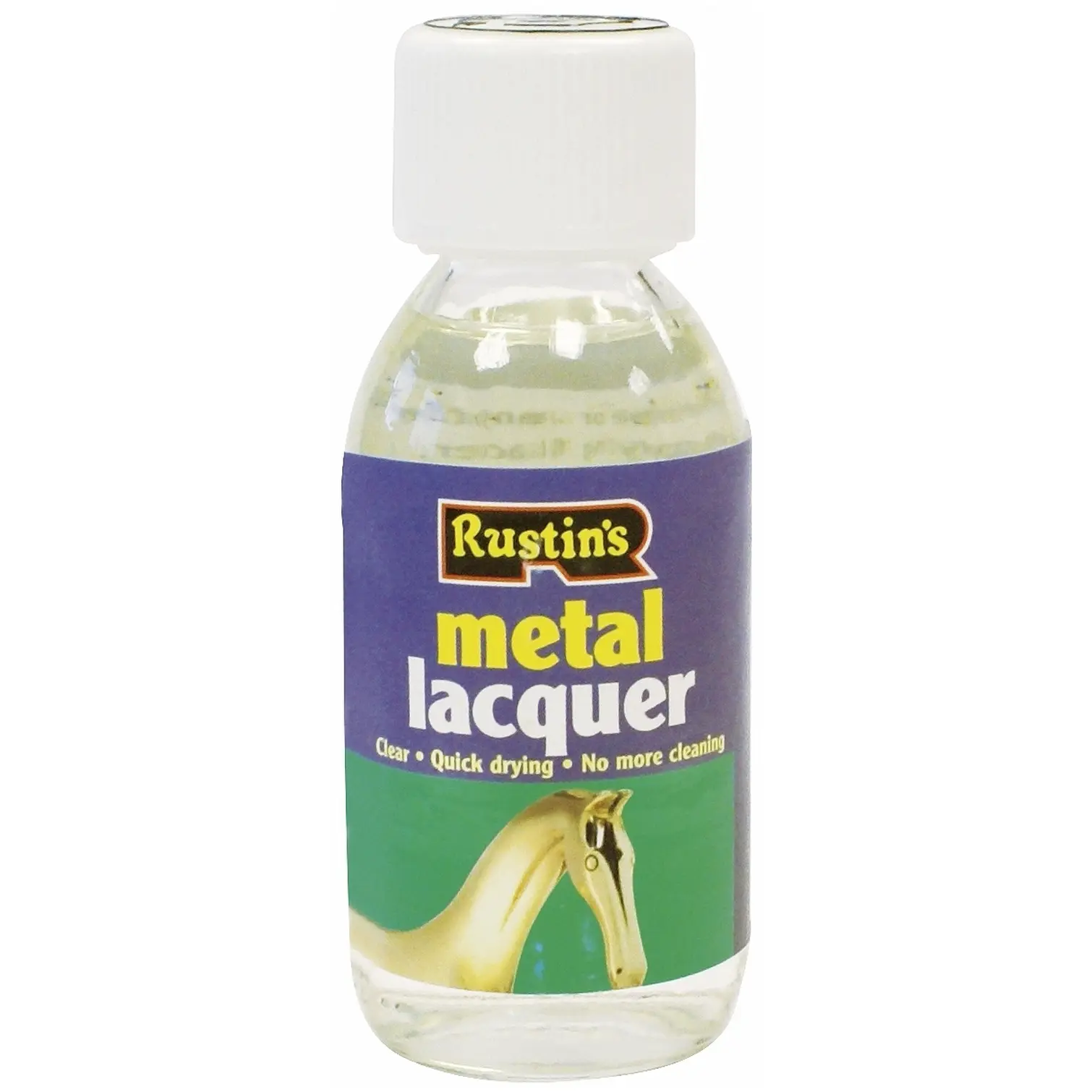 Rustins 125ml Clear Metal Lacquer