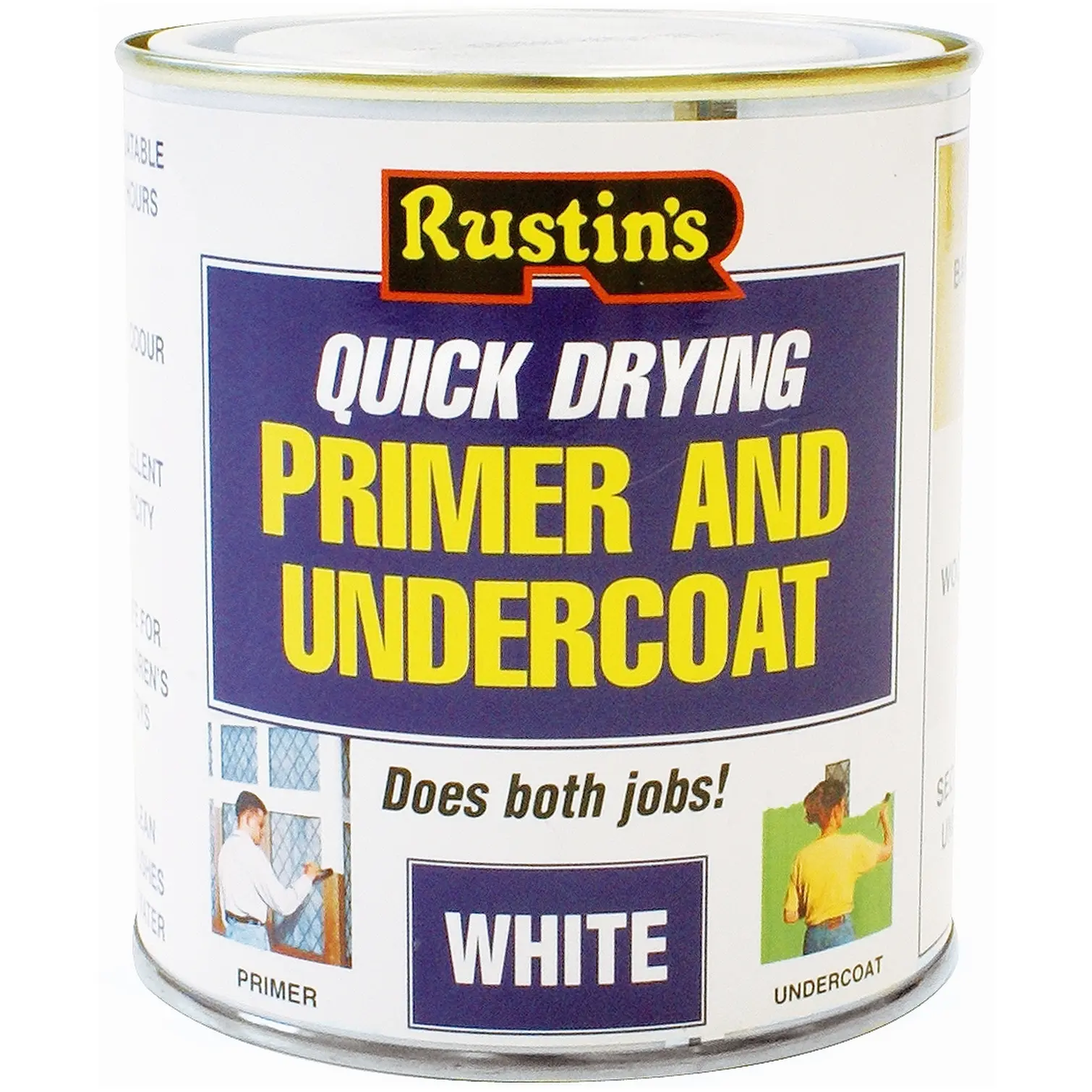 Rustins 500ml QD Acrylic Primer/Undercoat WH