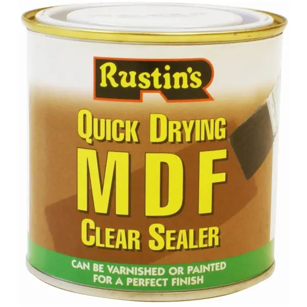 Rustins 250ml Quick Dry MDF Clear Sealer