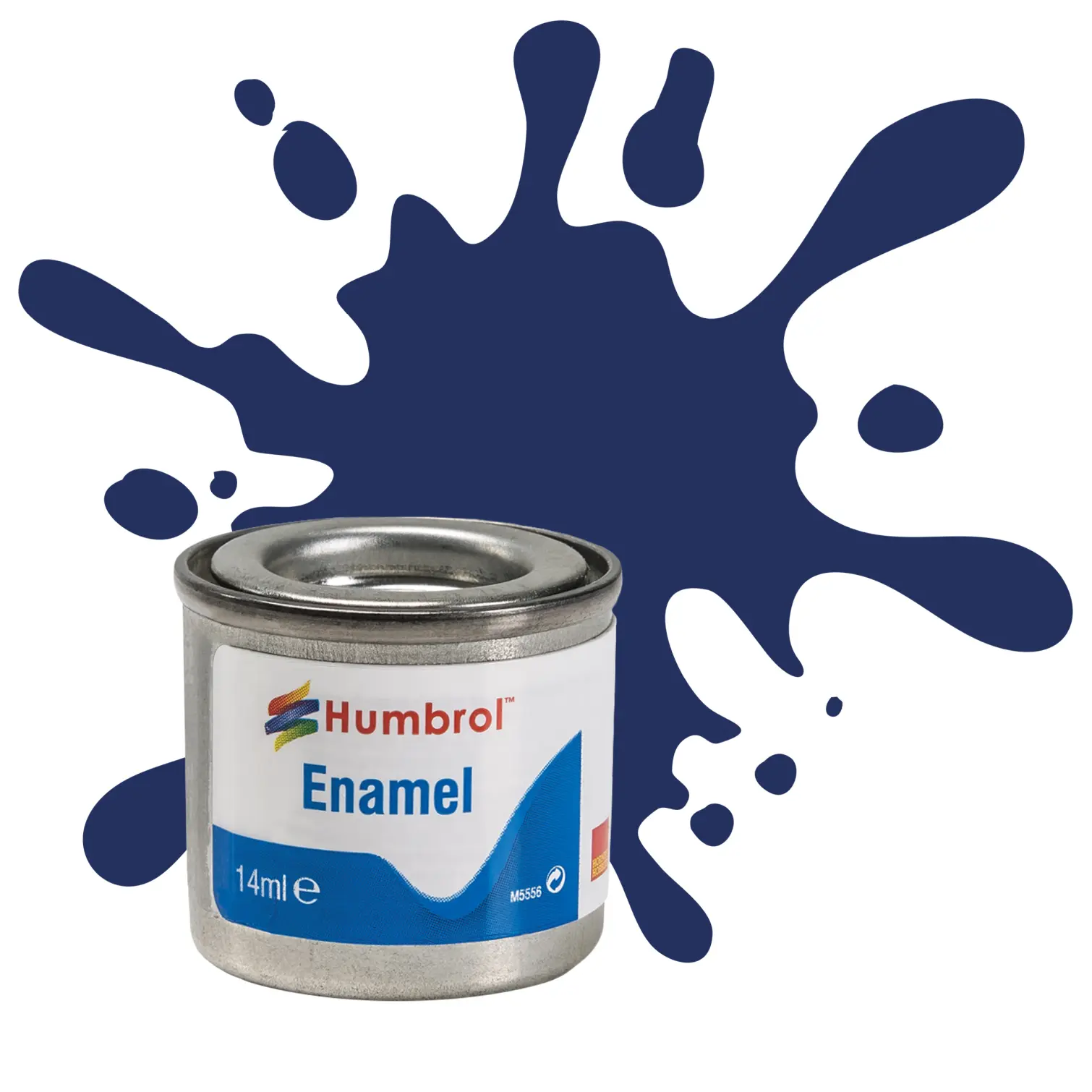 RST9225_2 Humbrol No 15 Enamel Gloss Midnight Blue 14ml