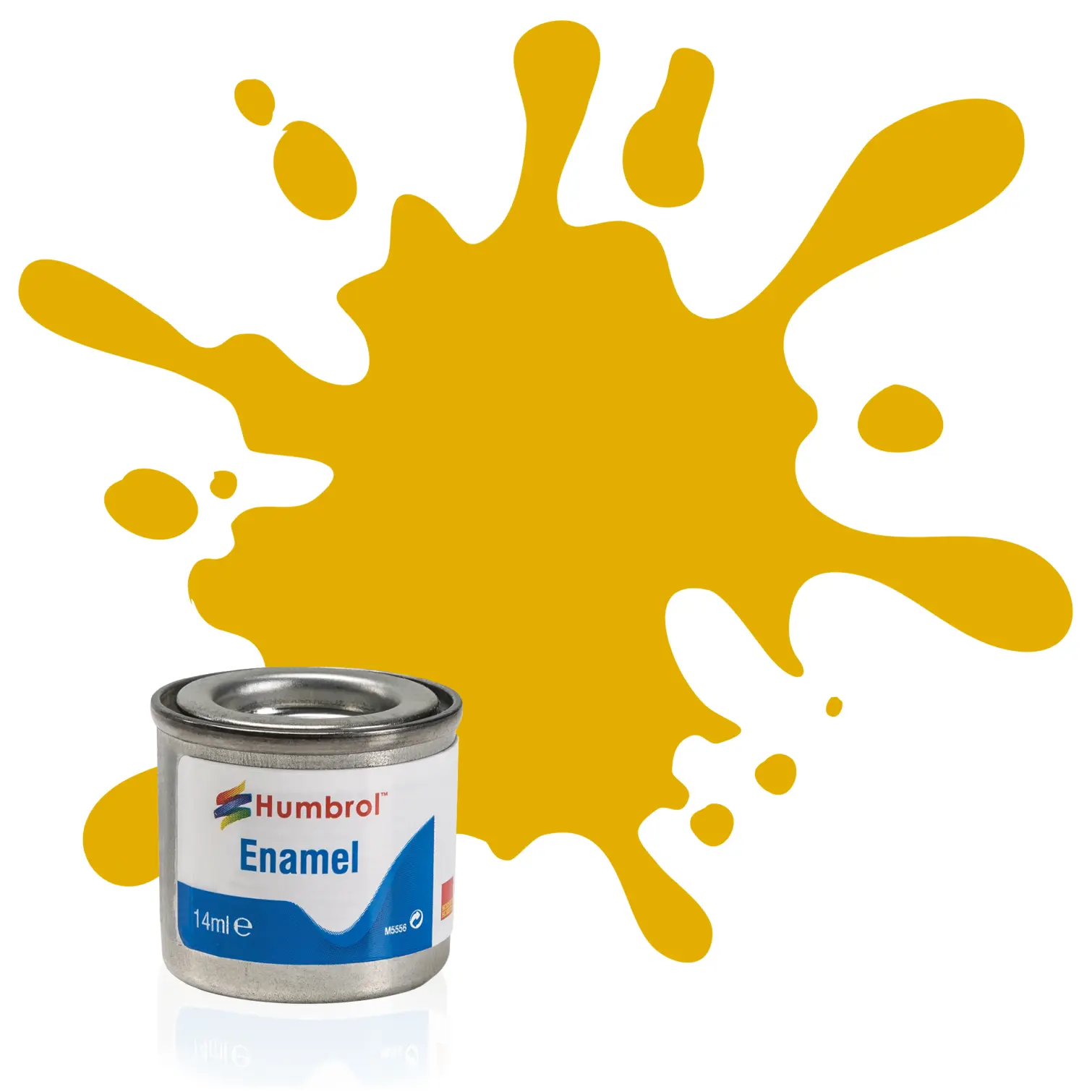 Humbrol No 16 Enamel Metallic Gold 14ml