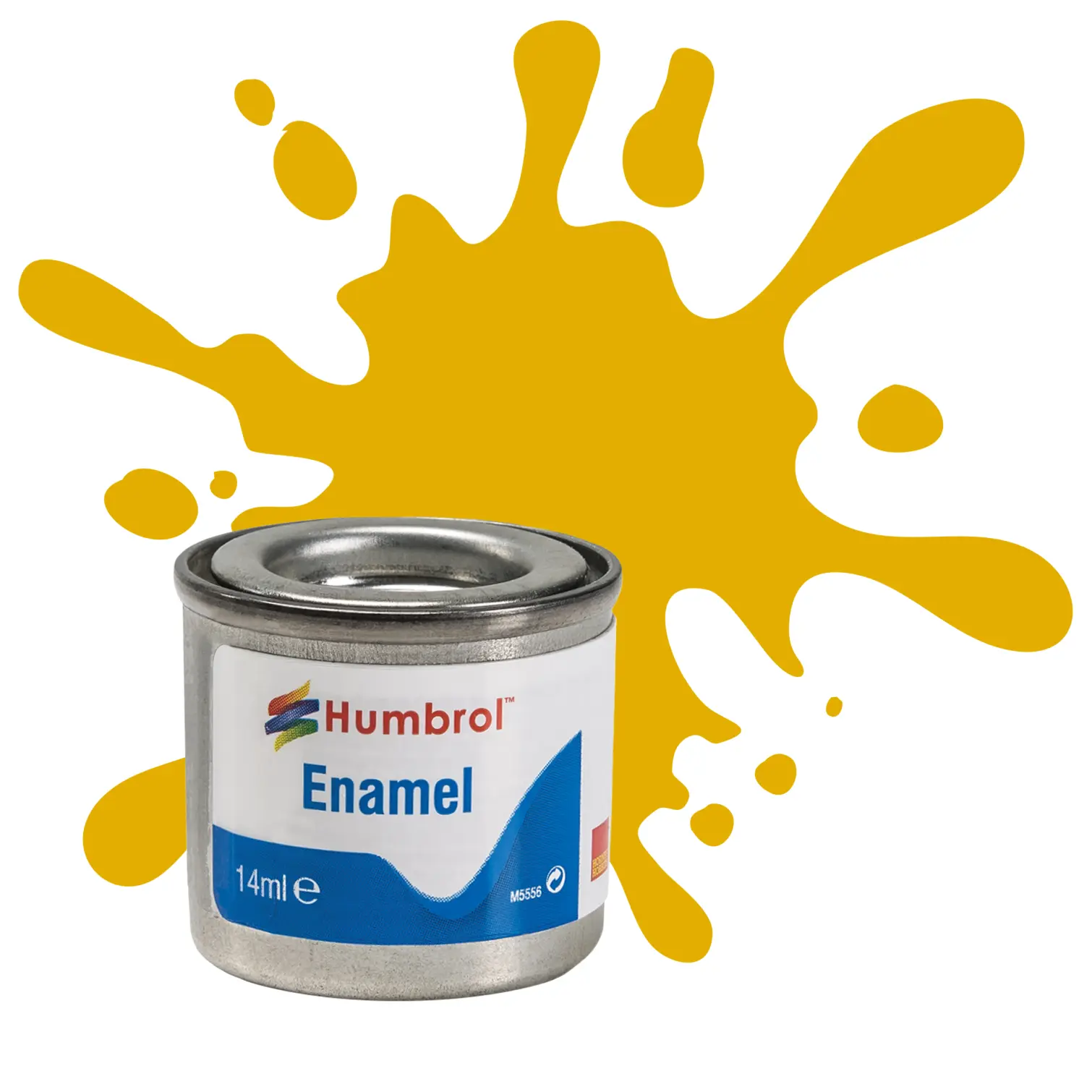 Humbrol No 16 Enamel Metallic Gold 14ml