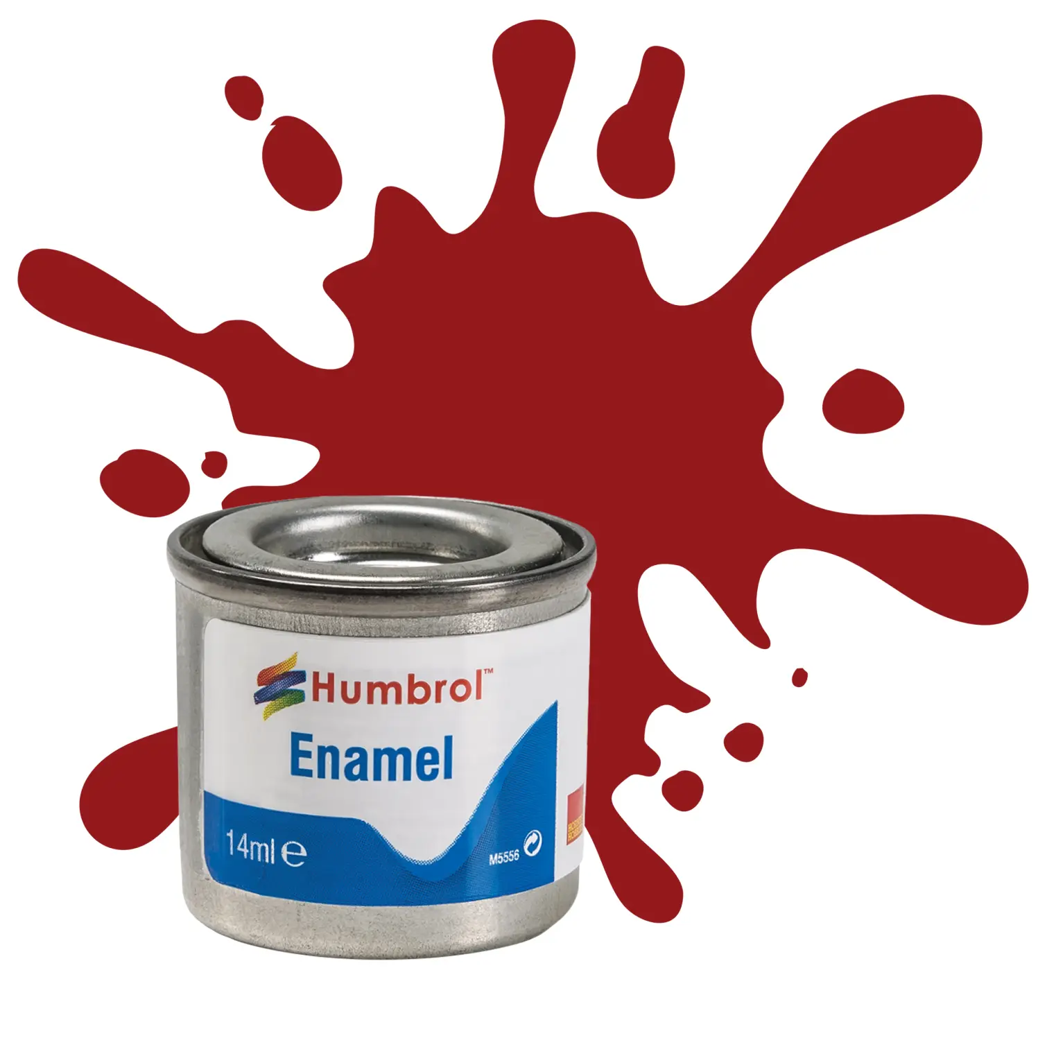 RST9229_2 Humbrol No 20 Enamel Gloss Crimson 14ml