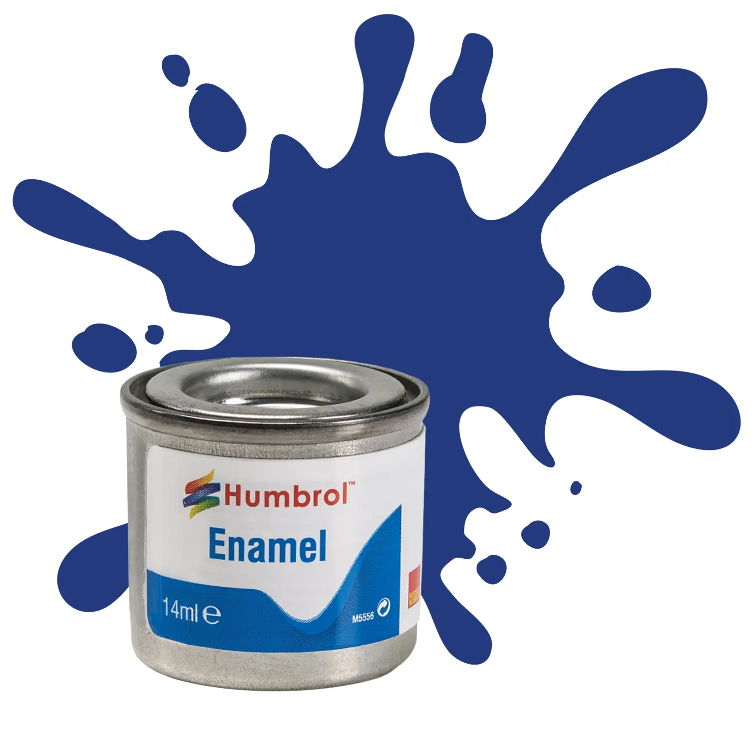 RST9232_2 Humbrol No 25 Enamel Matt Blue 14ml