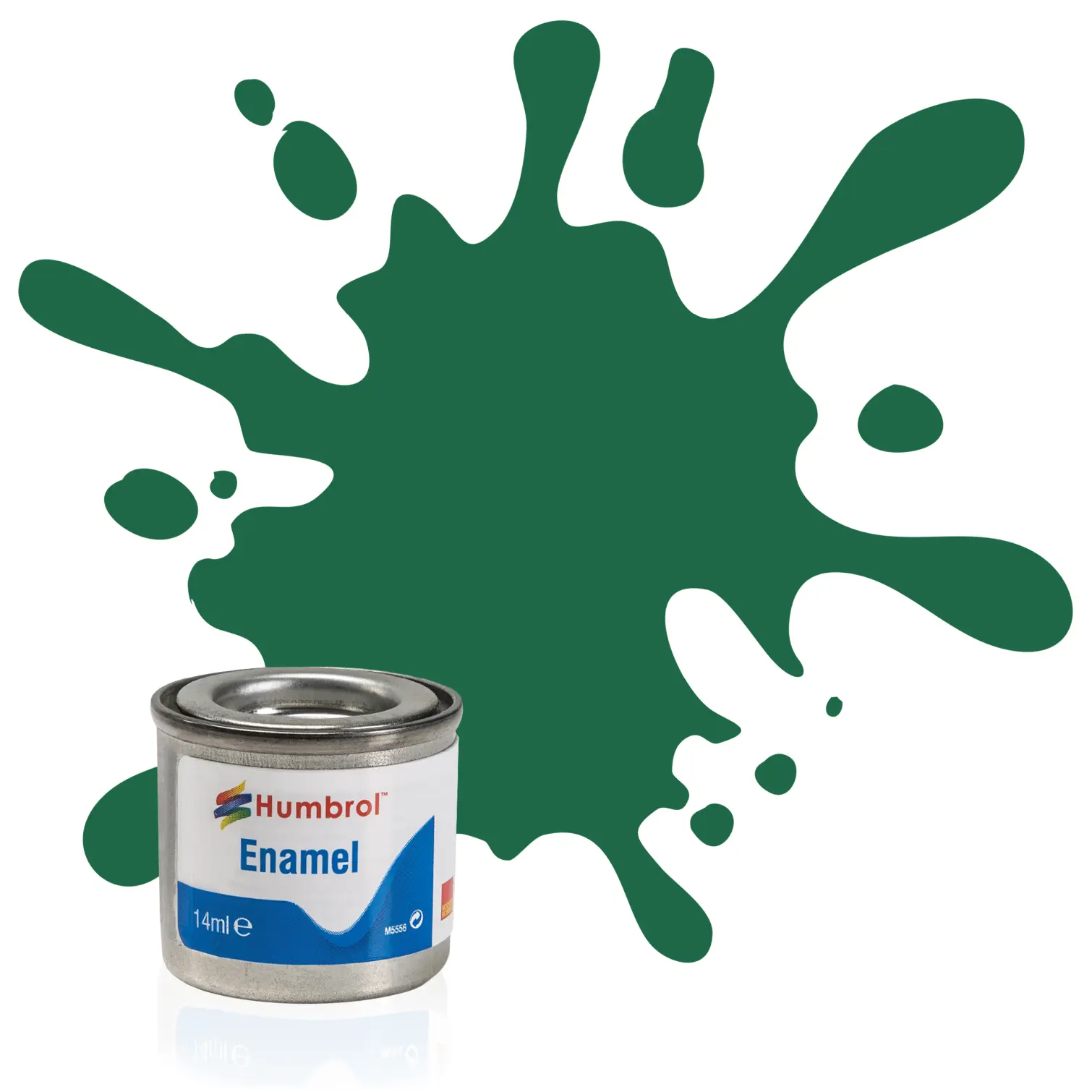 Humbrol No30 Enamel Matt Dark Green 14ml