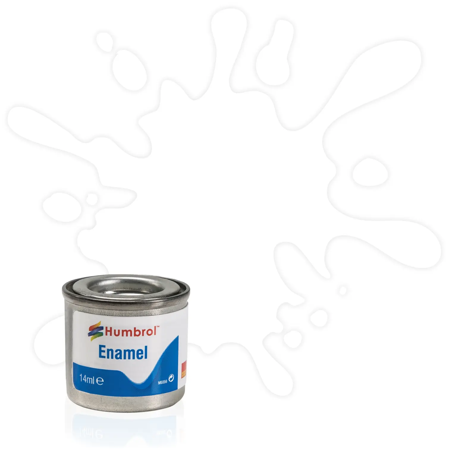 Humbrol No34 Enamel Matt White 14ml