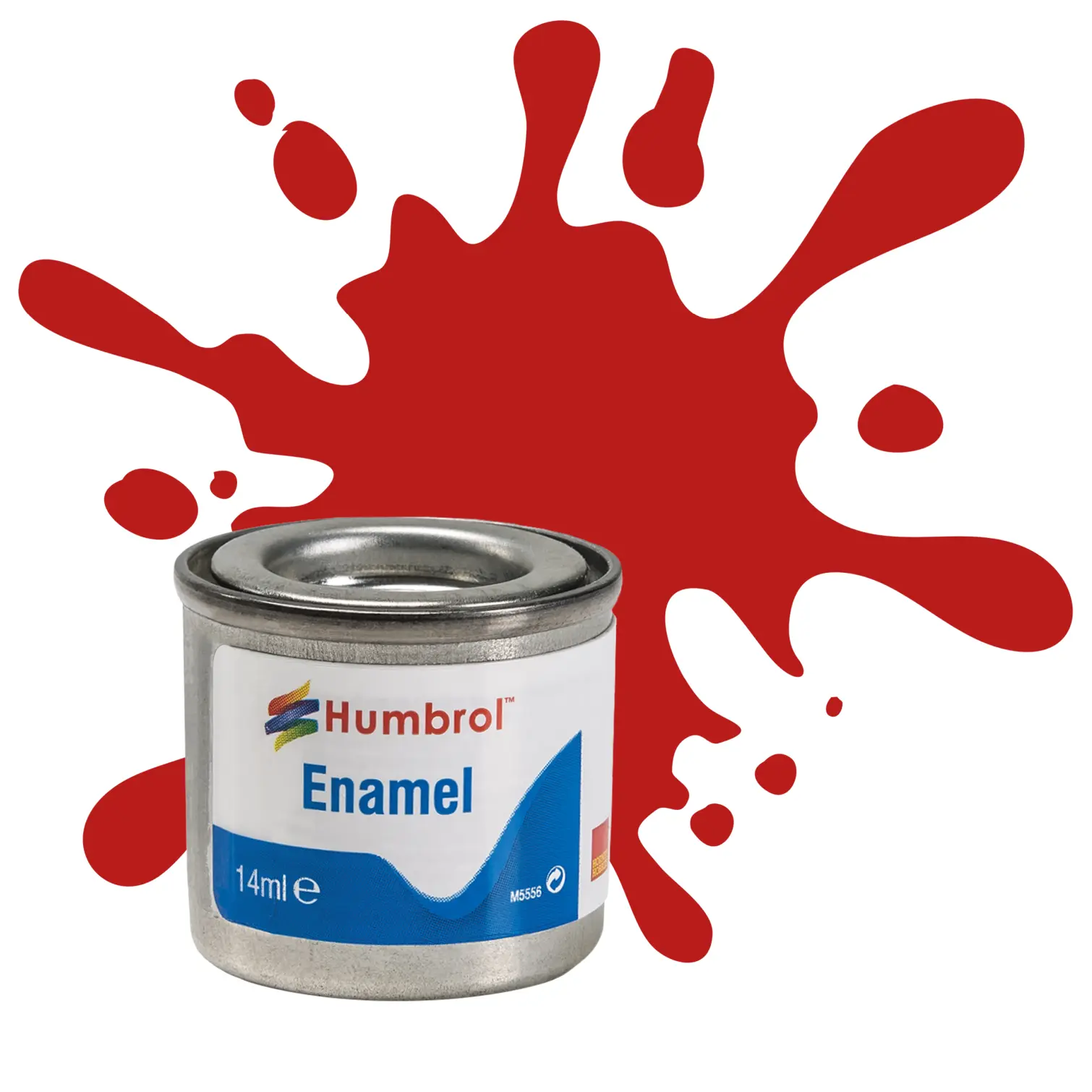 Humbrol No 60 Enamel Matt Scarlett 14ml