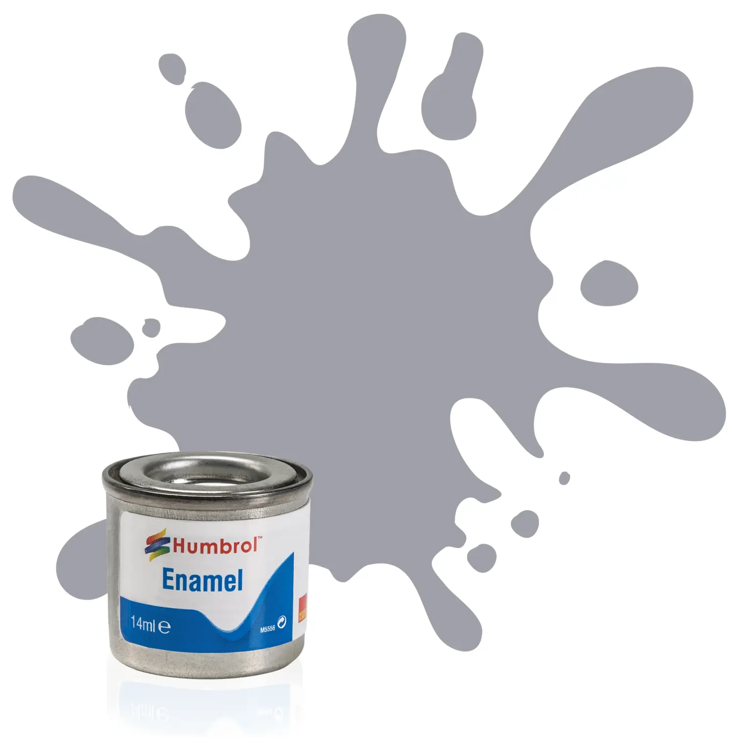 Humbrol No 64 Enamel Matt Light Grey 14ml