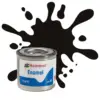 RST9247_2 Humbrol No 85 Enamel Satin Coal Black 14ml