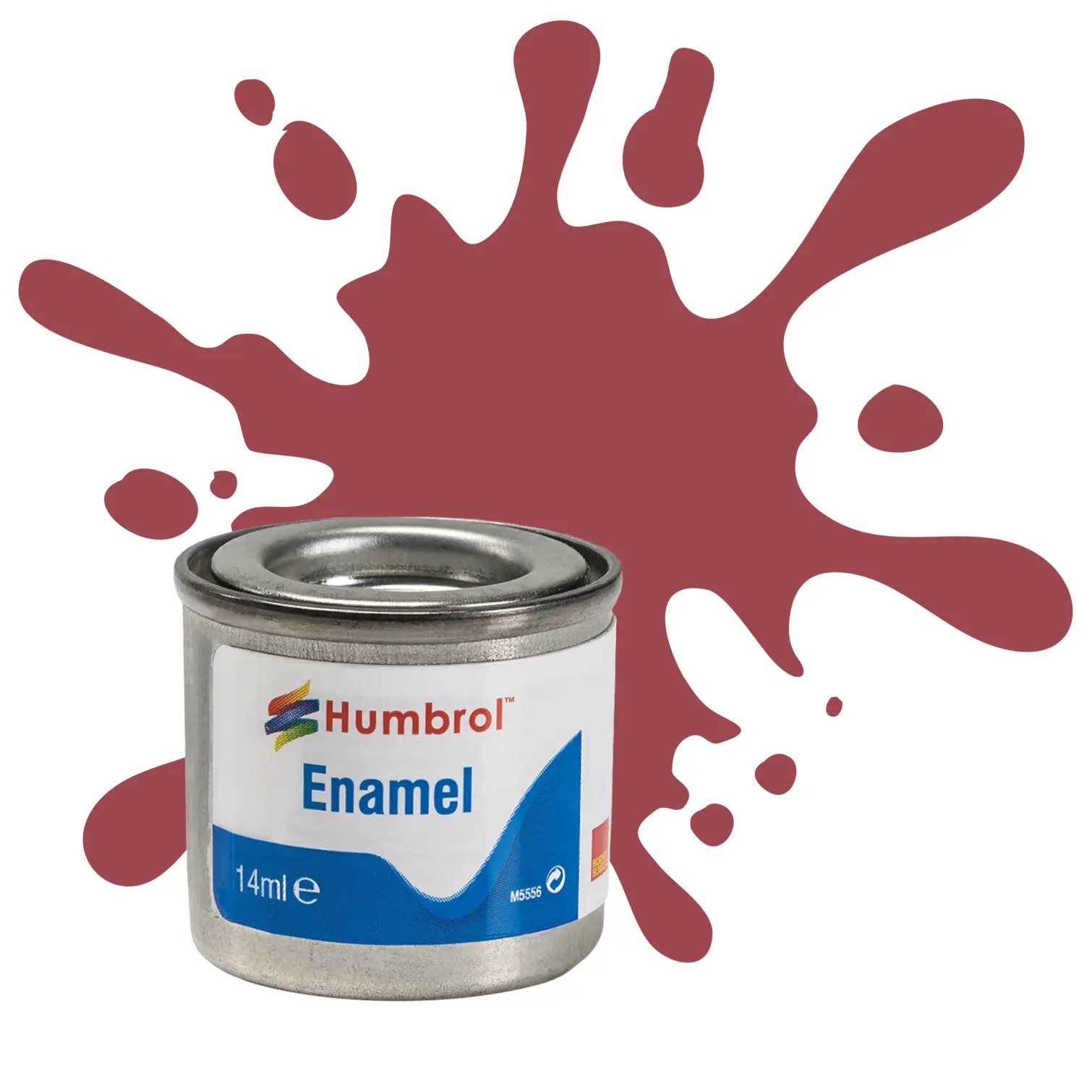 RST9280_2 Humbrol No 73 Enamel Matt Wine 14ml
