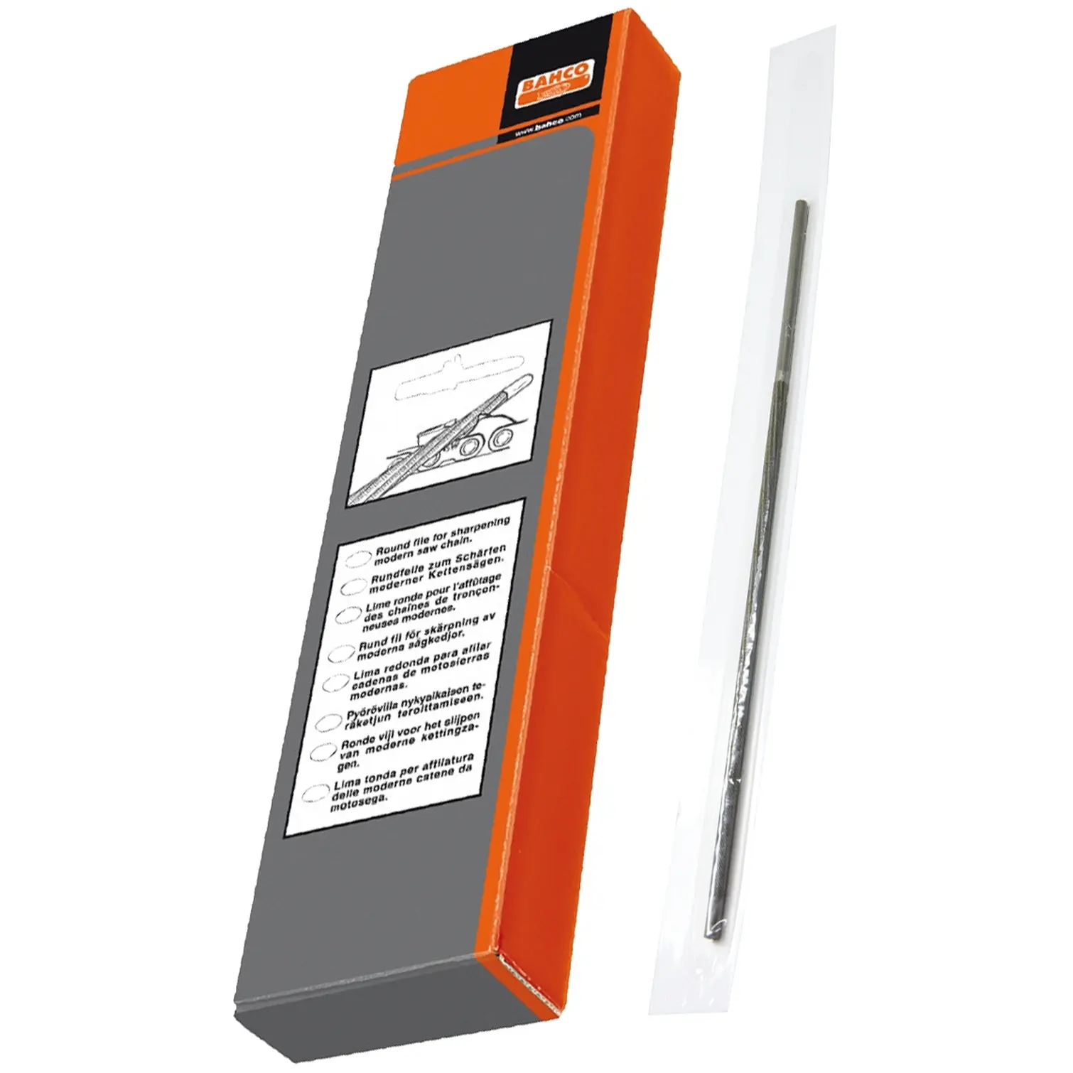 Sandvik 200 x 4mm Chain Saw File