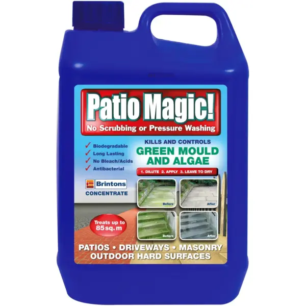 SCO0005 Patio Magic Kills & Controls Mould & Algae 2.5Ltr