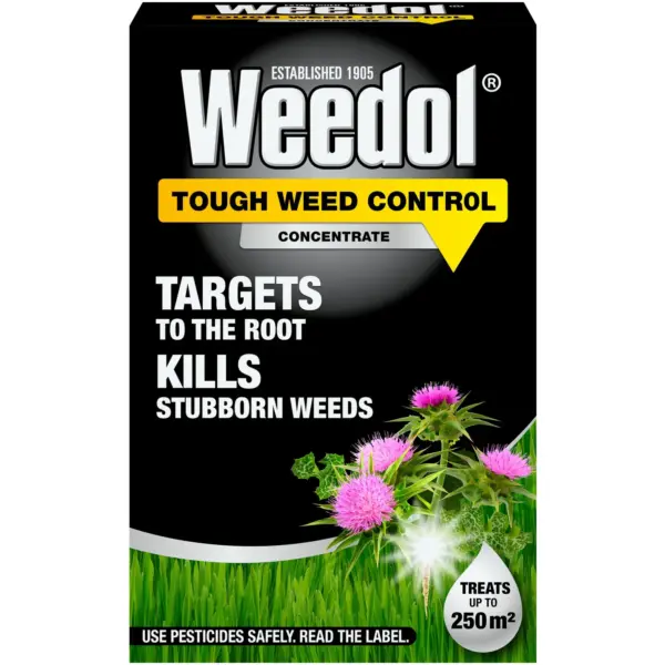 Weedol Tough Weed Control Weedkiller Treats Up To 250 square meters