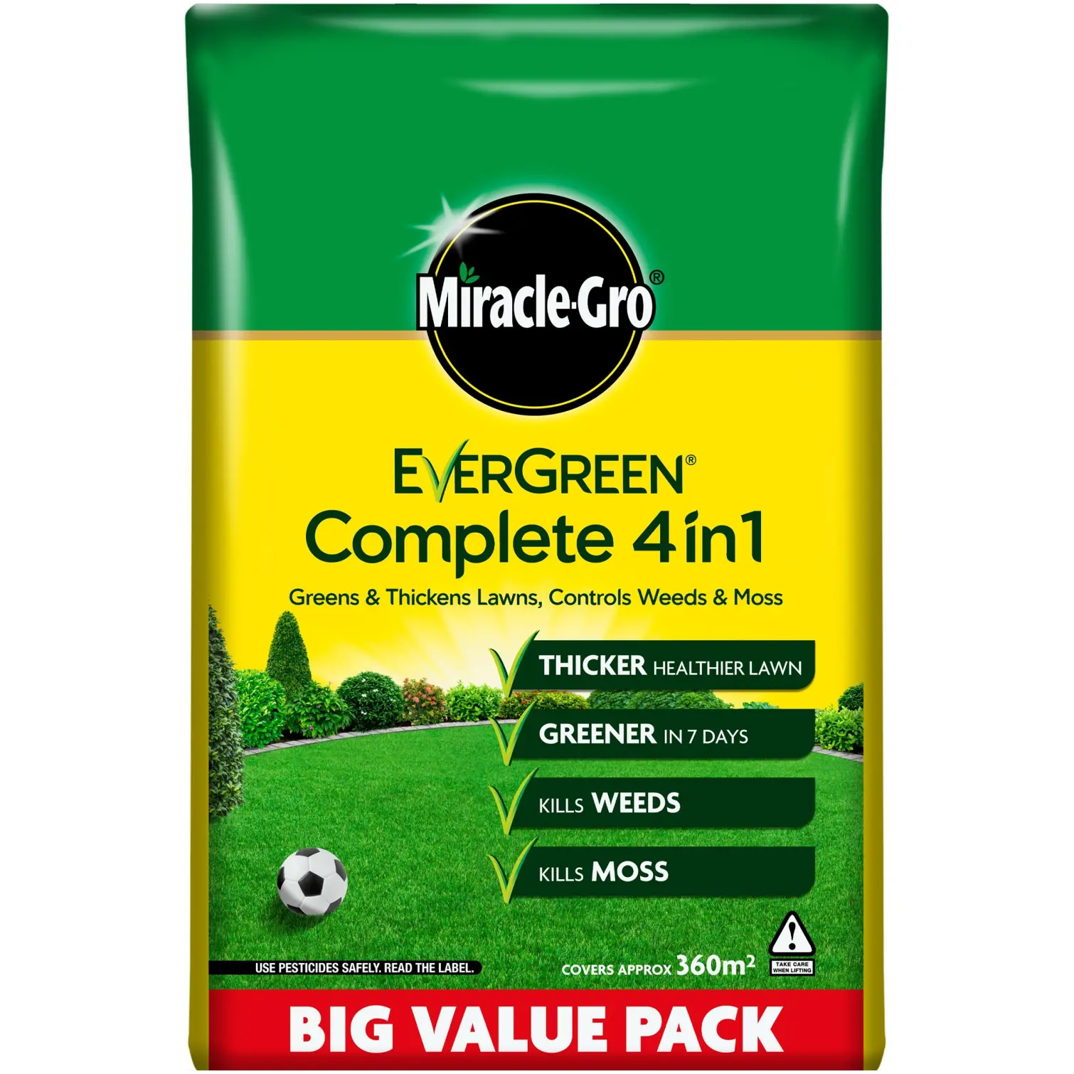Miracle-Gro Evergreen Complete 4 in 1 360sqm