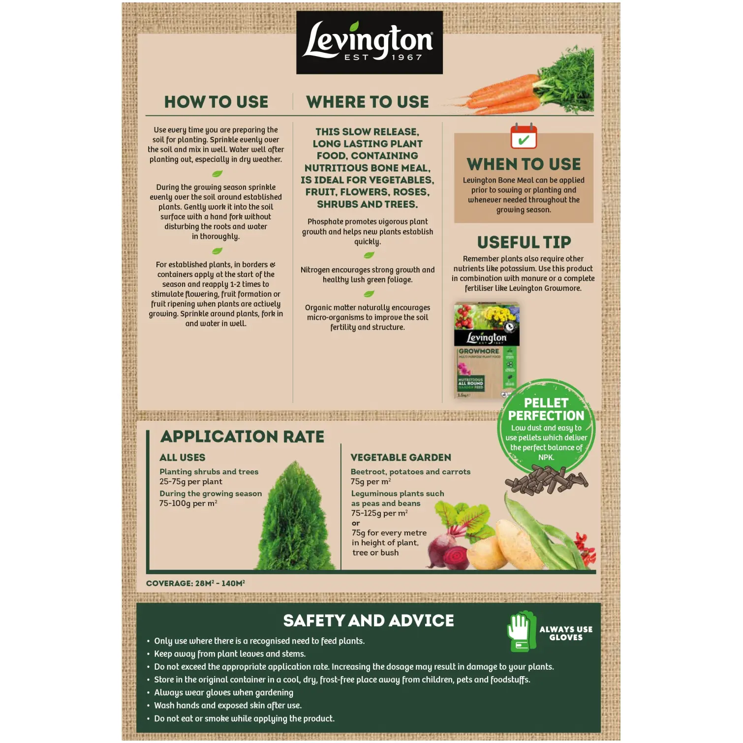 Levington Bone Meal 3.5kg