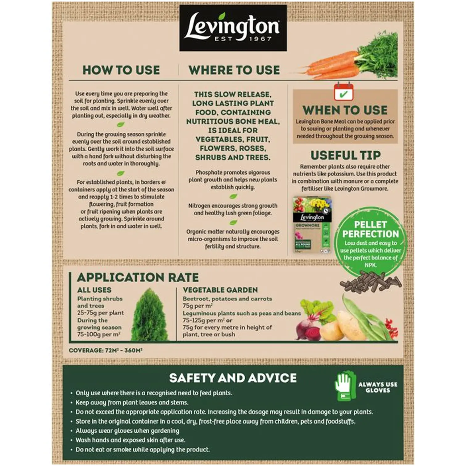 Levington Bone Meal 9kg