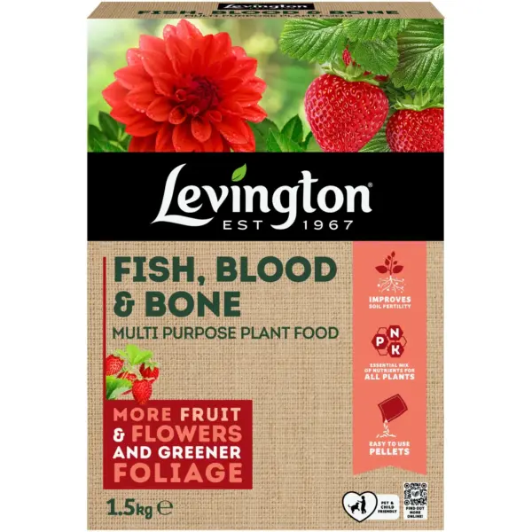 SCO0476 Levington Fish Blood & Bone 1.5kg