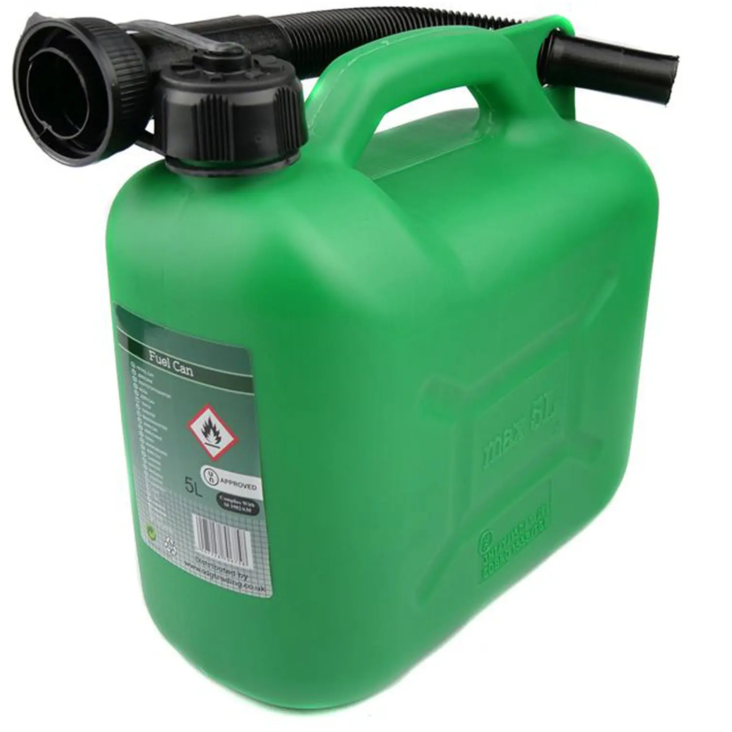 Green Petrol Can 5L