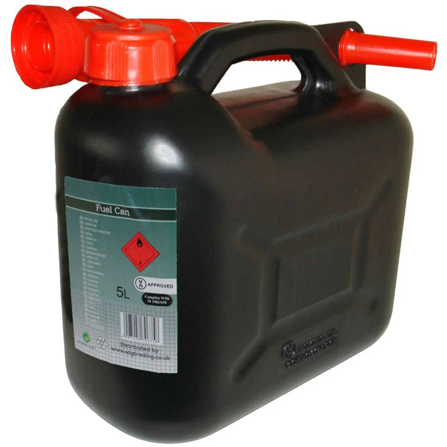 Black Diesel Can 5L