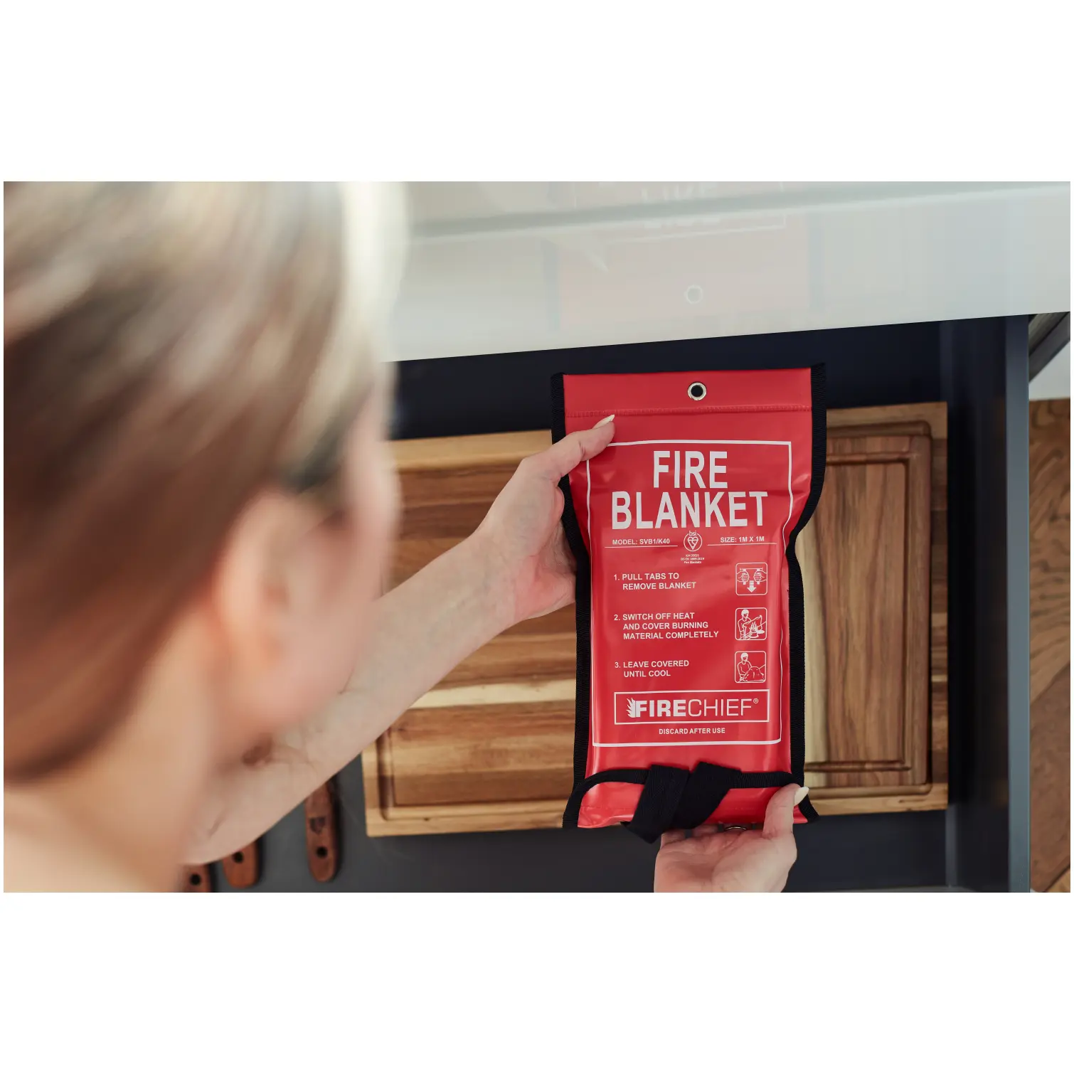 Fire Chief Fire Blanket 1 x 1 meter
