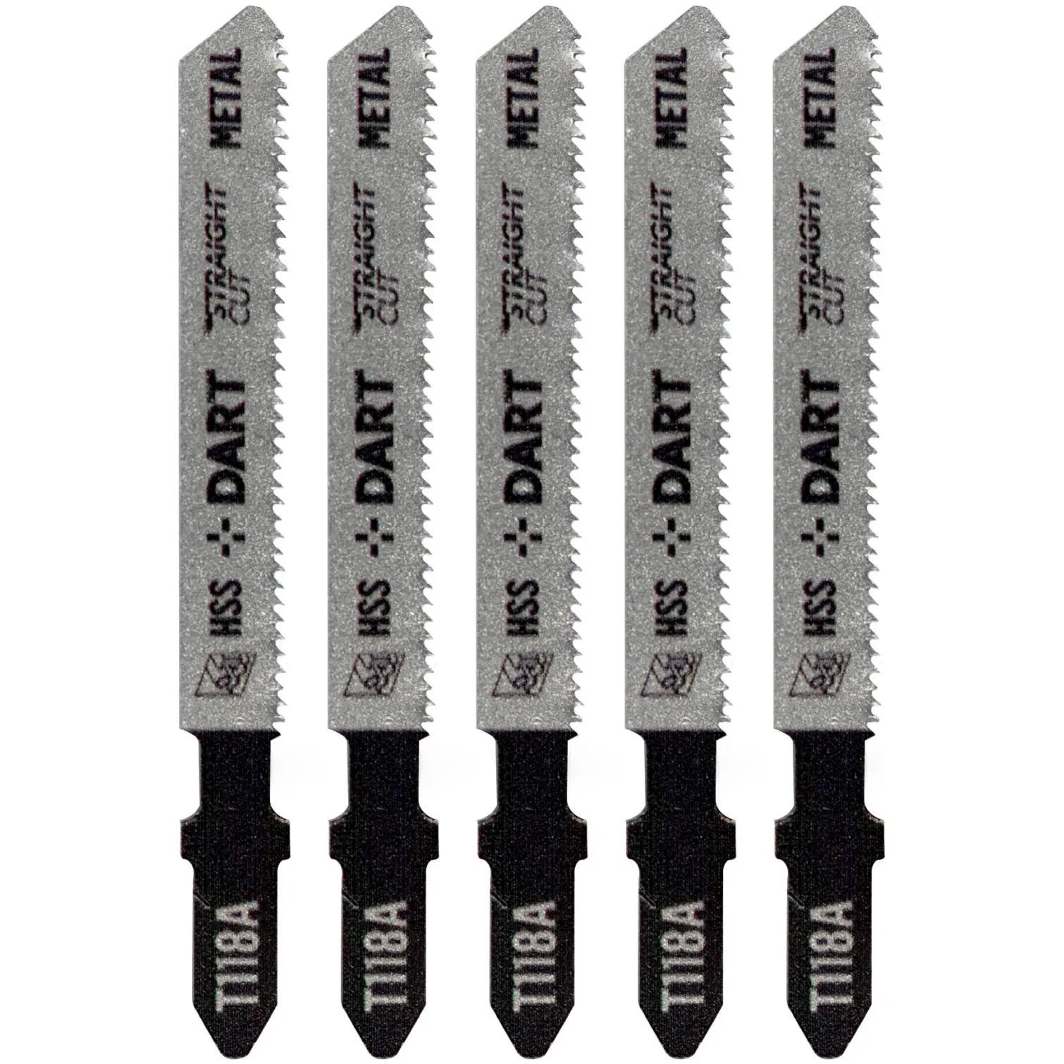 Dart Jigsaw Blades Metal Pack of 5