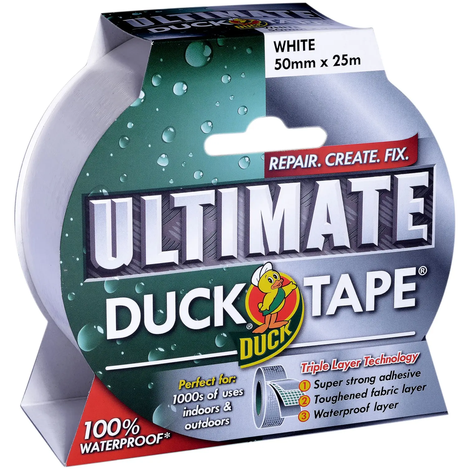 Duck White Ultimate Tape 50mmx25m