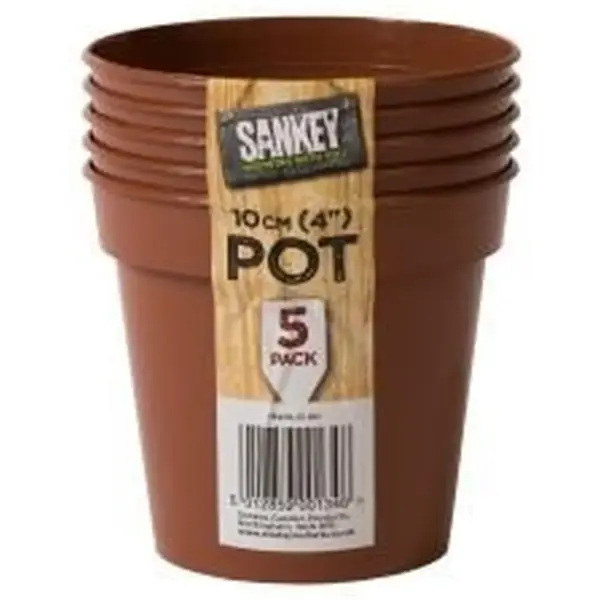SKY0021 Sankey 4" 100mmPlastic Flower Pot (5)