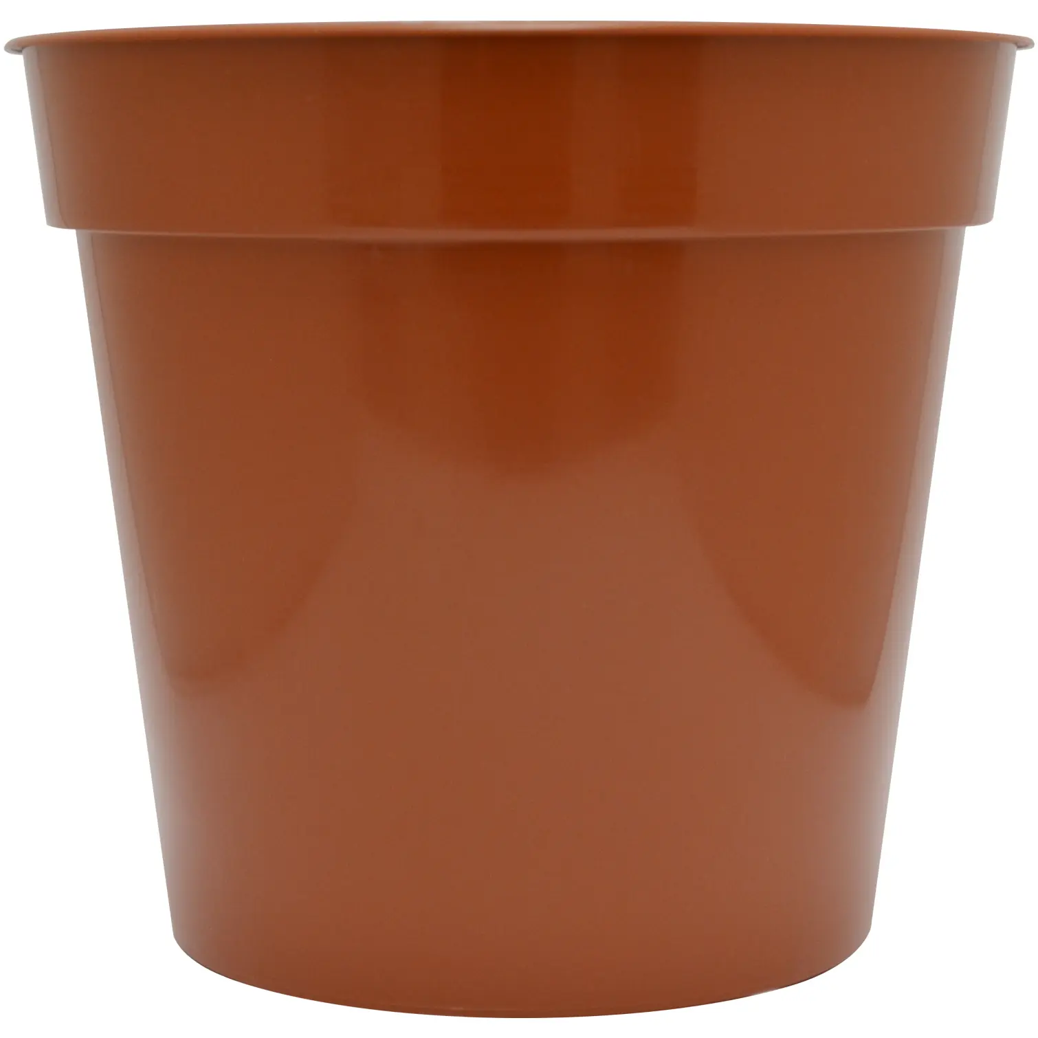 Sankey Plastic Flower Pot Terracotta 180mm