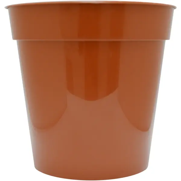 SKY0026 Sankey Plastic Flower Pot Terracotta 200mm
