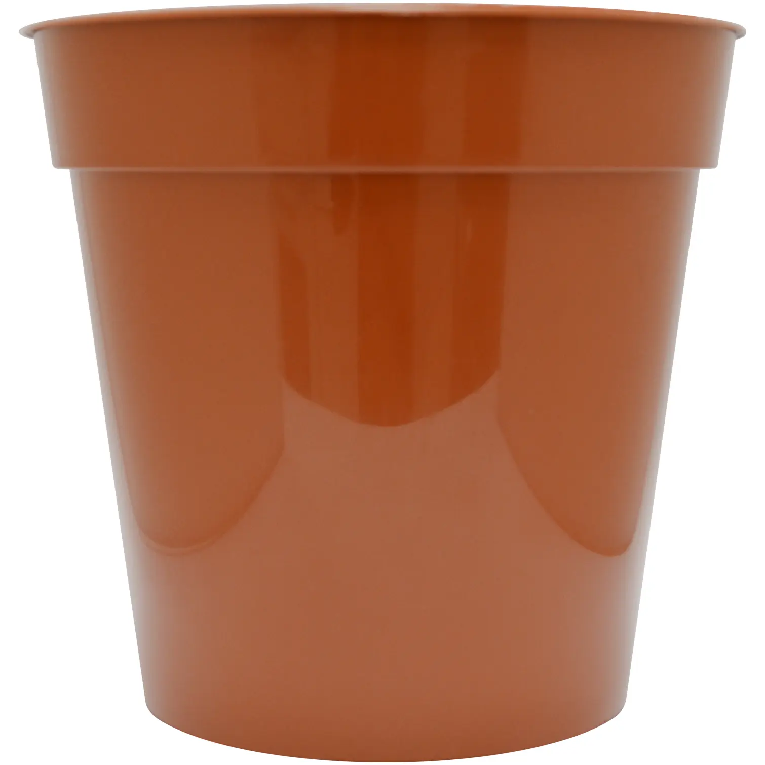 Sankey Plastic Flower Pot Terracotta 200mm